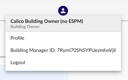 Energy Usage Data System Edit User Profile