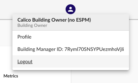 Energy Usage Data System Logout
