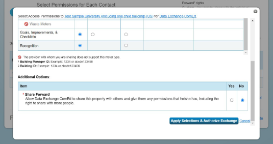 ENERGY STAR Enter Apply Selections & Authorize